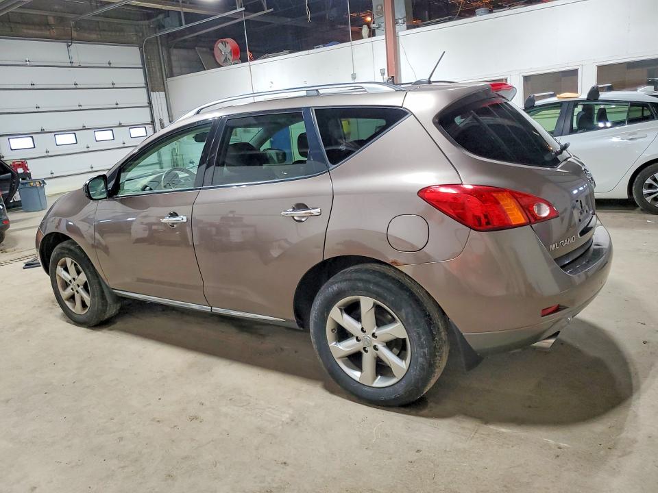 2010 Nissan Murano VIN JN8AZ1MWXAW128912 COPART salvage auction — UNDERCARRIAGE, Mn - Cert Of Title-Prior Salvage, sold $625 on 2026-07-28 (photo 2)