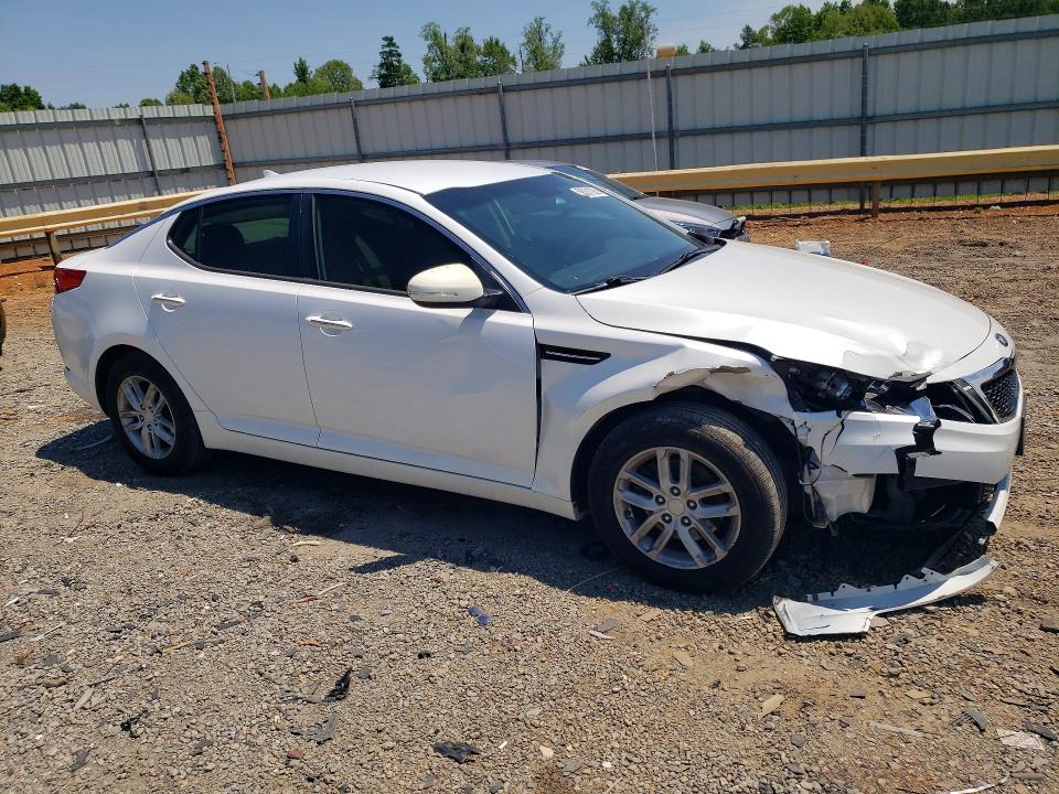 2013 Kia VIN KNAGM4A74D5402194 COPART salvage auction — FRONT END, Va - Cert Of Title - Salvage, sold $350 on 2026-07-10 (photo 4)