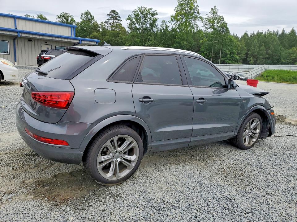 2018 Audi Q3 VIN WA1BCCFS8JR007649 COPART salvage auction — FRONT END, Nc - Salvage Certificate Of Title, sold $1,500 on 2026-07-30 (photo 3)
