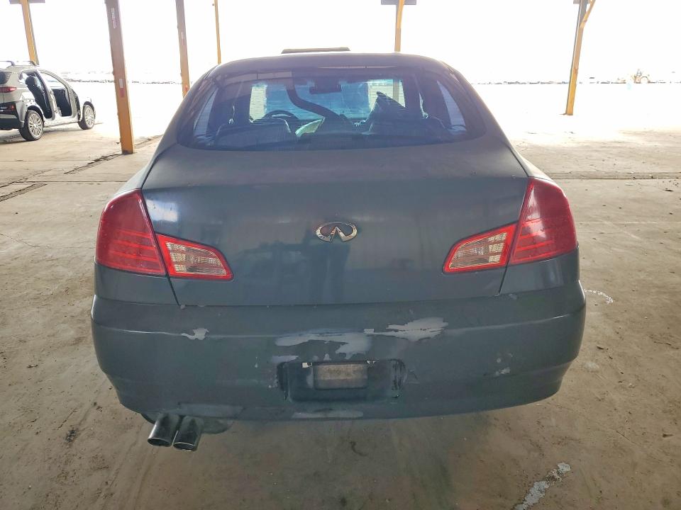 2003 Infiniti G35 VIN JNKCV51E03M007239 COPART salvage auction — FRONT END, Az - Certificate Of Title, sold $475 on 2026-07-27 (photo 6)