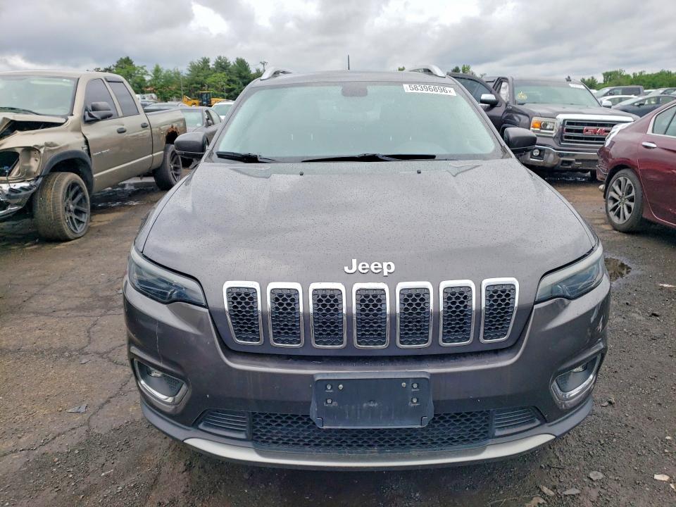 2019 Jeep Cherokee VIN 1C4PJMDN2KD268973 COPART salvage auction — FRONT END, Pa - Cert Of Title, sold $525 on 2026-07-22 (photo 5)