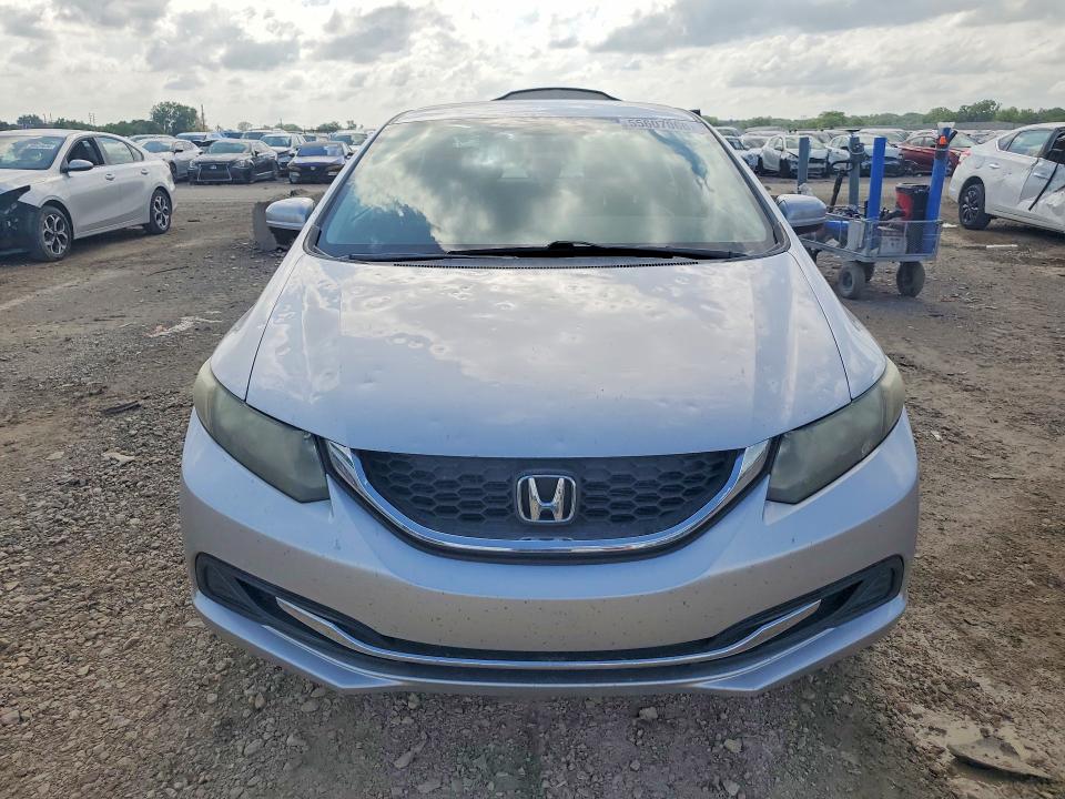 2015 Honda Civic VIN 19XFB2F7XFE056662 COPART salvage auction — HAIL, Ks - Cert Of Title-Salvage, sold $5,000 on 2026-07-02 (photo 5)