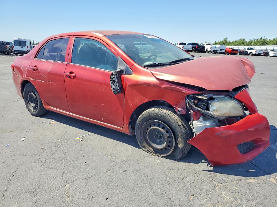 2009 Toyota Corolla VIN JTDBL40E099045757 COPART salvage auction — FRONT END, Ca - Salvage Certificate, sold $800 on 2026-07-09 (photo 4)