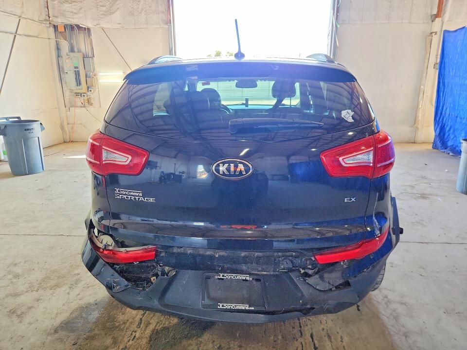 2013 Kia Sportage VIN KNDPCCA24D7411230 COPART salvage auction — REAR END, Ky - Cert Of Title-Salvage, sold $1,850 on 2026-07-27 (photo 6)