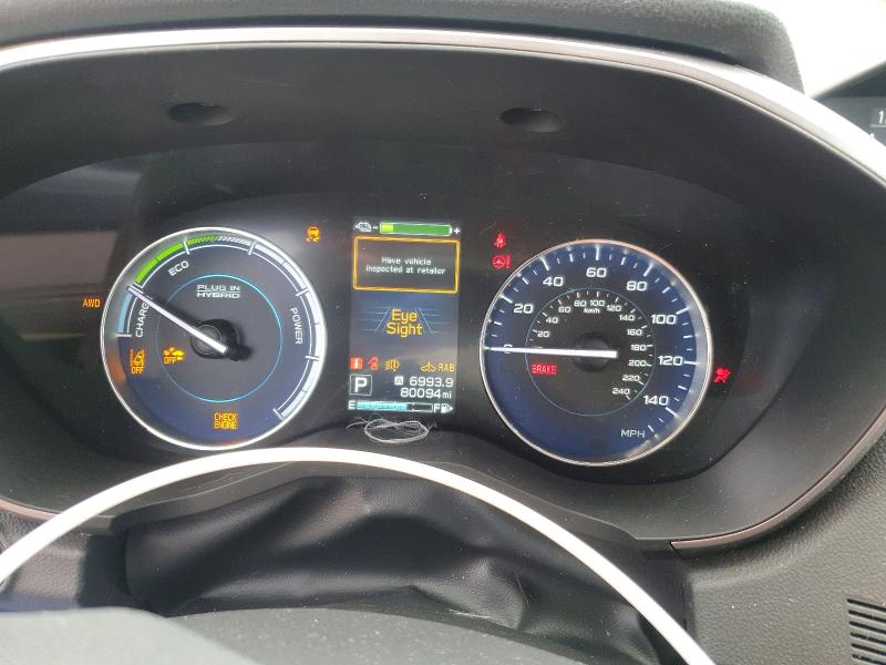 2021 Subaru Xv VIN JF2GTDNC8MH365518 COPART salvage auction — FRONT END, Co - Salvage Title, sold $3,500 on 2026-07-18 (photo 9)