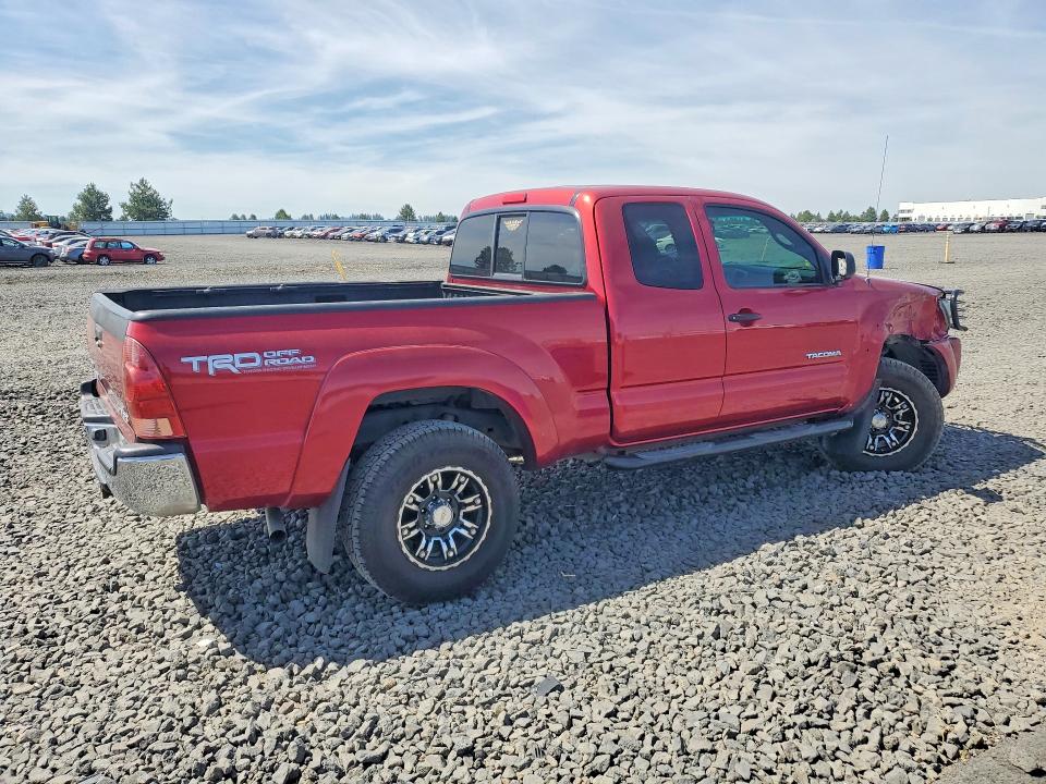 2005 Toyota Tacoma VIN 5TEUU42N25Z037581 COPART salvage auction — FRAME DAMAGE, Wa - Bill Of Sale, sold $4,150 on 2026-07-08 (photo 3)