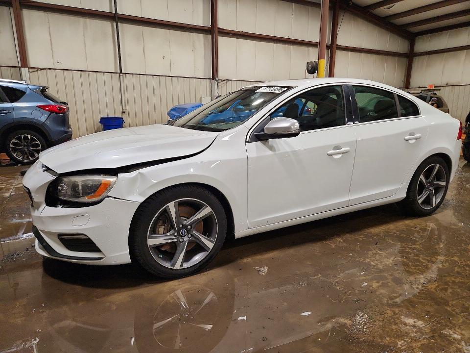 2014 Volvo S60 VIN YV1902FH0E1294110 COPART salvage auction — FRONT END, Pa - Certificate Of Salvage, sold $5,400 on 2026-07-17 (photo 1)