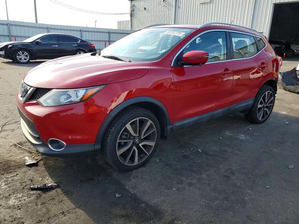 2017 Nissan Rogue VIN JN1BJ1CP0HW028364 COPART salvage auction — REAR END, Fl - Cert Of Title Slvg Rebuildable, sold $4,400 on 2026-07-13 (photo 1)