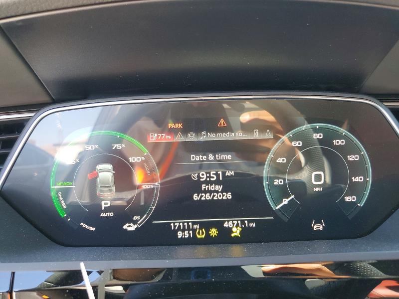 2024 Audi Sq8 VIN WA1DCBGE5RB051740 COPART salvage auction — FRONT END, Nv - Salvage Title, sold $24,000 on 2026-07-15 (photo 9)