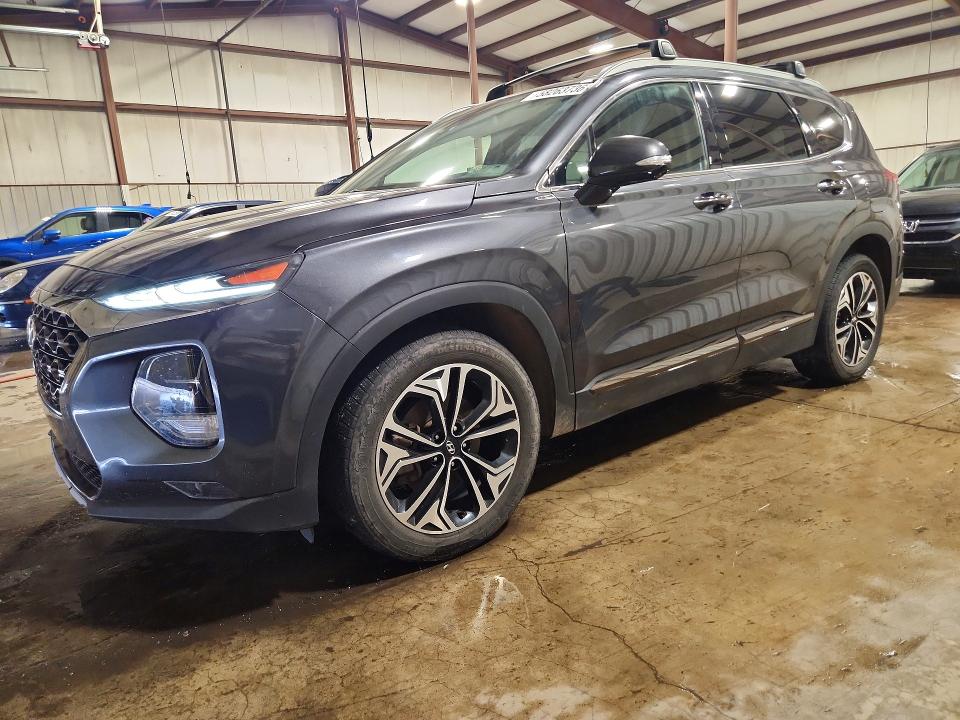 2020 Hyundai Santa fe VIN 5NMS5CAA8LH299180 — COPART salvage auction photo