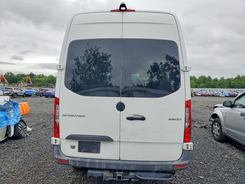 2021 Mercedes-benz Sprinter VIN W1Y4DBHY2MT045467 COPART salvage auction — MECHANICAL, NJ - CERTIFICATE OF TITLE (P), sold $15,100 on 2026-07-02 (photo 6)