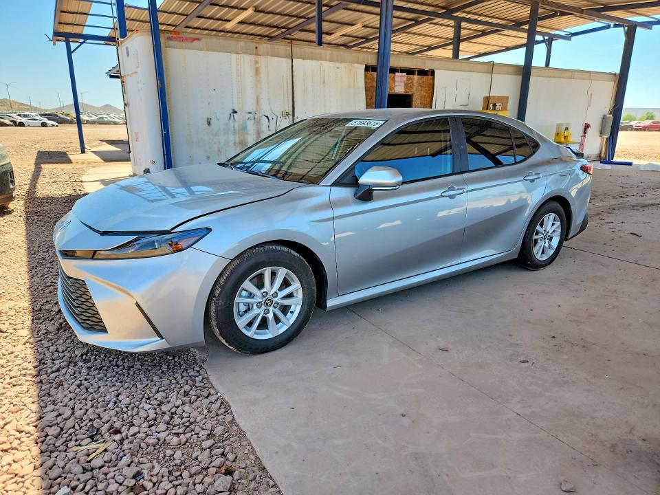 2025 Toyota VIN 4T1DAACK6SU056694 COPART salvage auction — REAR END, Az - Cert Of Title - Salvage, sold $9,600 on 2026-07-02 (photo 1)
