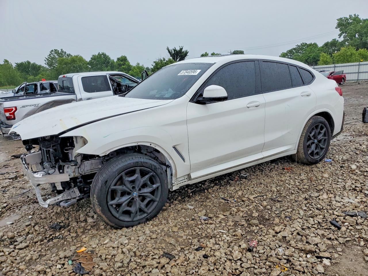 2025 BMW X4 VIN 5UX33DT04S9X69248 COPART salvage auction — Front End, WV - SALVAGE CERTIFICATE, sold $21,400 on 2026-08-14 (photo 1)