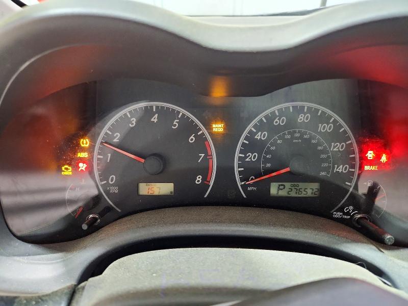 2009 Toyota Corolla VIN JTDBL40E79J024340 COPART salvage auction — NORMAL WEAR, Mt - Certificate Of Title, sold $1,350 on 2026-07-16 (photo 9)
