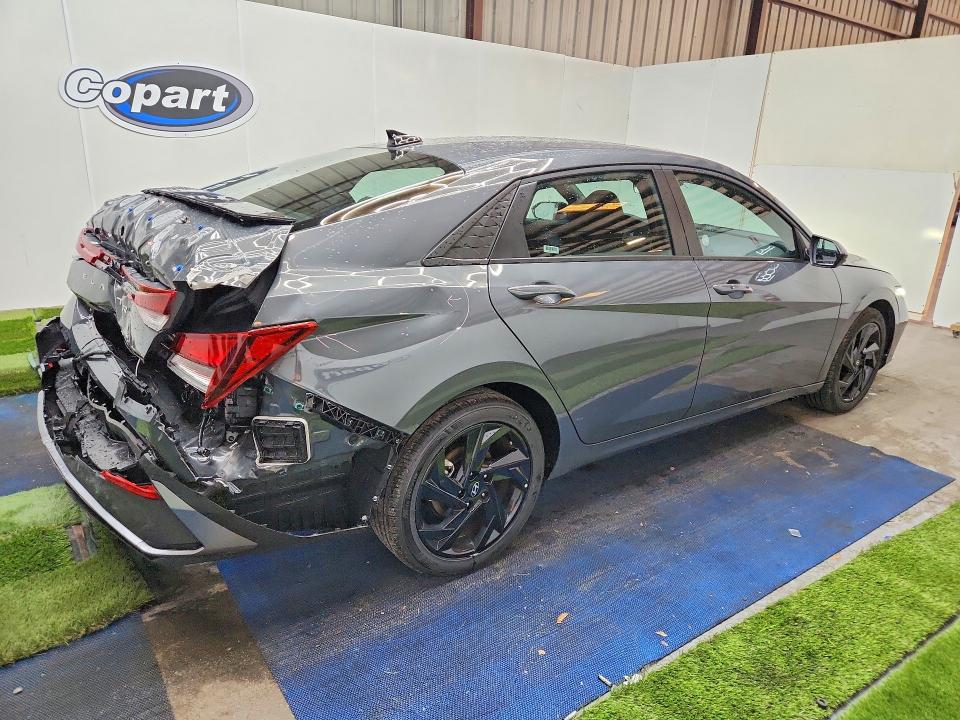 2026 Hyundai Elantra VIN KMHLM4DG2TU172734 COPART salvage auction — REAR END, FL - CERTIFICATE OF DESTRUCTION, sold $6,200 on 2026-07-27 (photo 3)