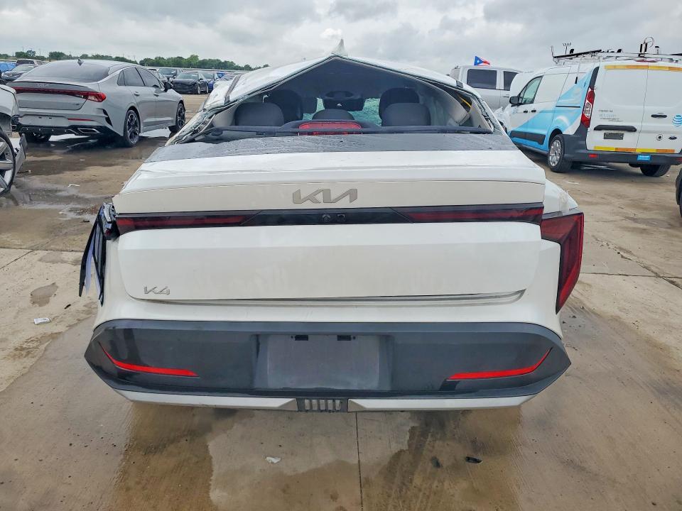 2025 Kia K4 VIN 3KPFT4DE0SE008382 COPART salvage auction — FRONT END, Tx - Certificate Of Title, sold $1,250 on 2026-07-23 (photo 6)