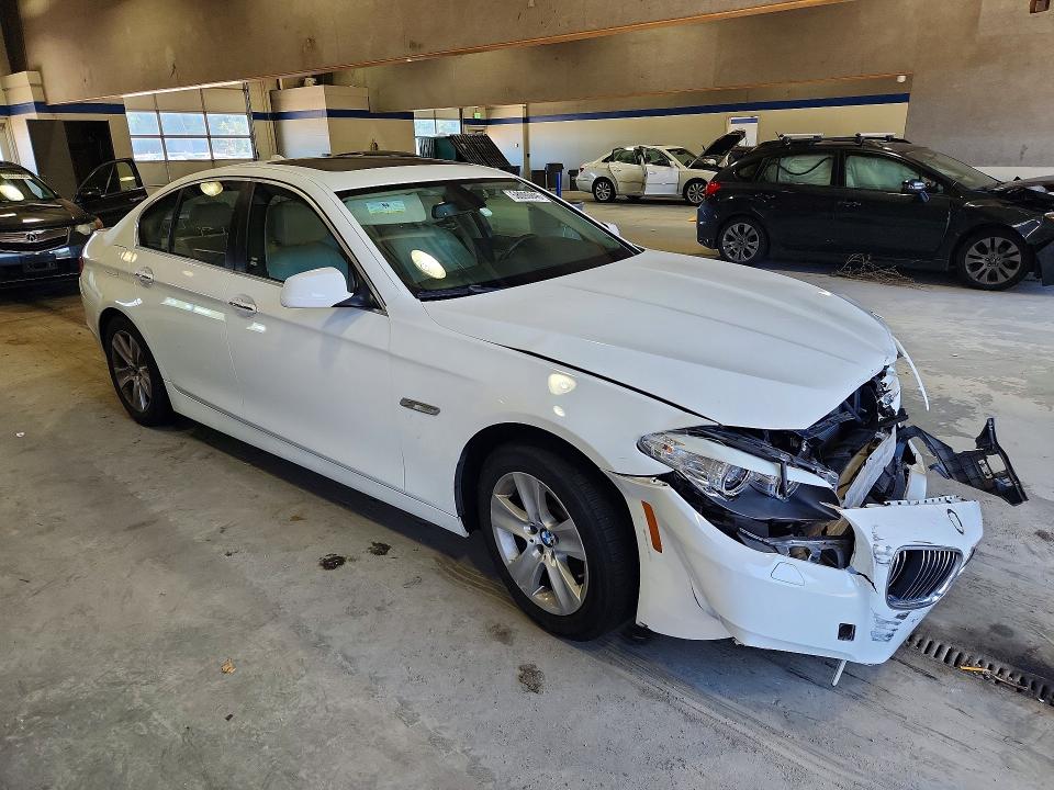2011 BMW 5 series VIN WBAFR1C59BC750511 COPART salvage auction — FRONT END, Va - Cert Of Title - Salvage, sold $900 on 2026-07-10 (photo 4)