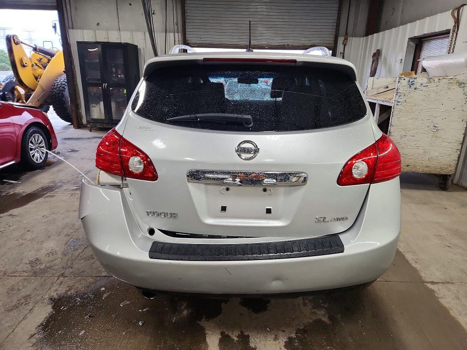 2013 Nissan Rogue VIN JN8AS5MV9DW610746 COPART salvage auction — REAR END, Il - Salvage Certificate, sold $400 on 2026-07-21 (photo 6)