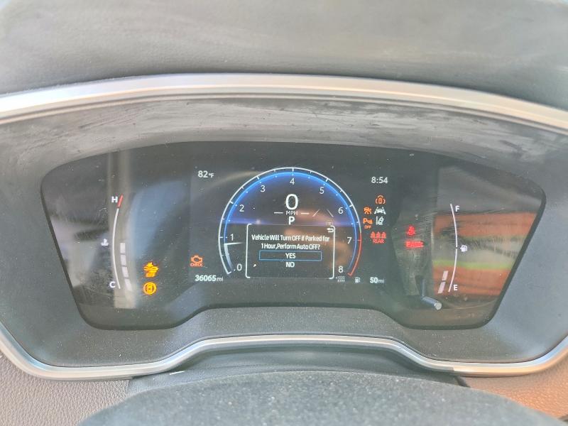 2024 Toyota Corolla cross VIN 7MUDAAAG5RV099785 COPART salvage auction — REAR END, Ca - Salvage Certificate, sold $6,700 on 2026-07-22 (photo 9)