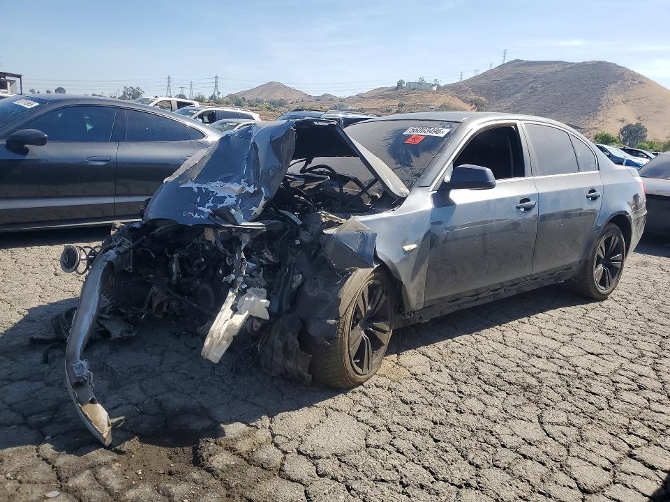 2010 BMW 5er VIN WBANU5C56AC442583 COPART salvage auction — FRONT END, Ca - Salvage Certificate, sold $150 on 2026-07-02 (photo 1)