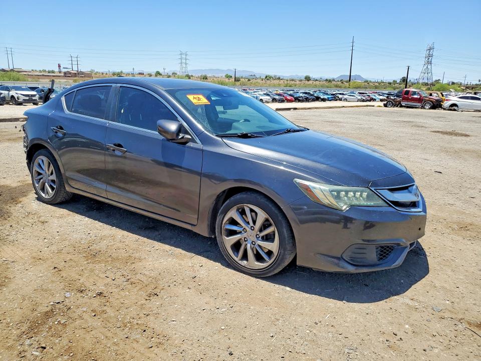2016 Acura Ilx VIN 19UDE2F38GA016324 COPART salvage auction — REAR END, AZ - CERT OF TITLE - SALVAGE, sold $2,400 on 2026-07-10 (photo 4)