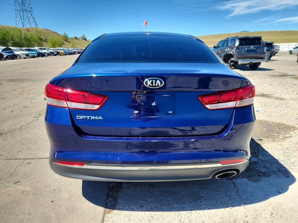 2017 Kia Optima VIN 5XXGT4L34HG163084 COPART salvage auction — VANDALISM, Co - Certificate Of Title, sold $3,300 on 2026-07-08 (photo 6)
