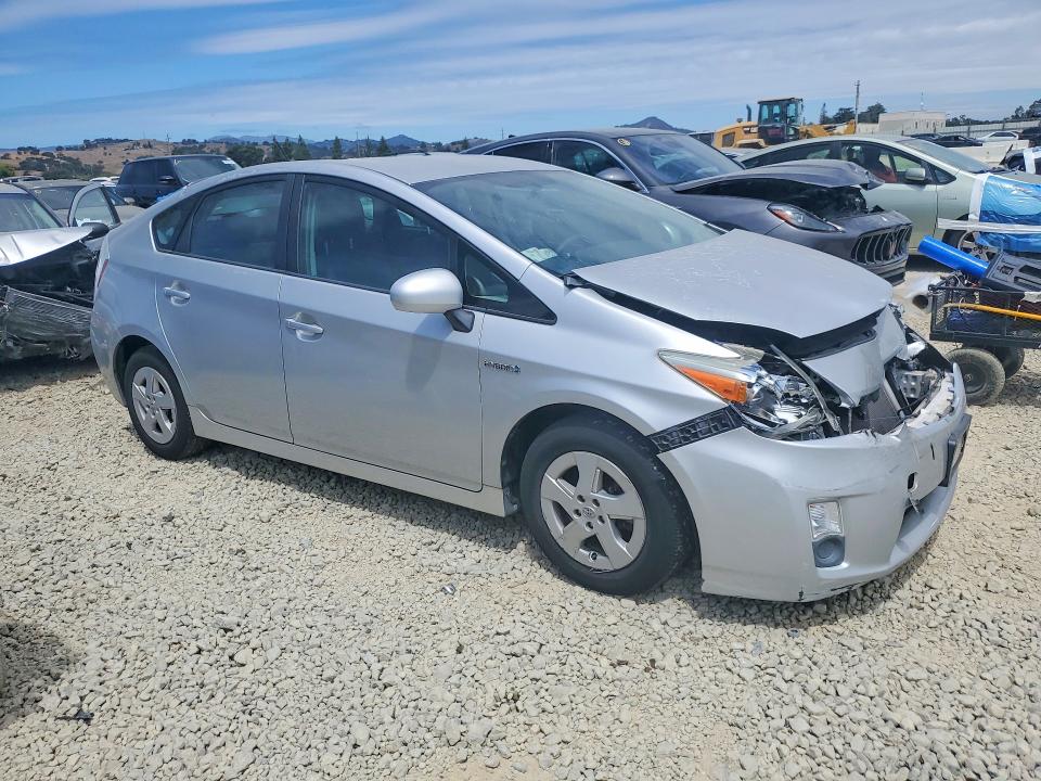 2010 Toyota Prius VIN JTDKN3DUXA0153625 COPART salvage auction — FRONT END, Ca - Salvage Certificate, sold $2,650 on 2026-07-09 (photo 4)