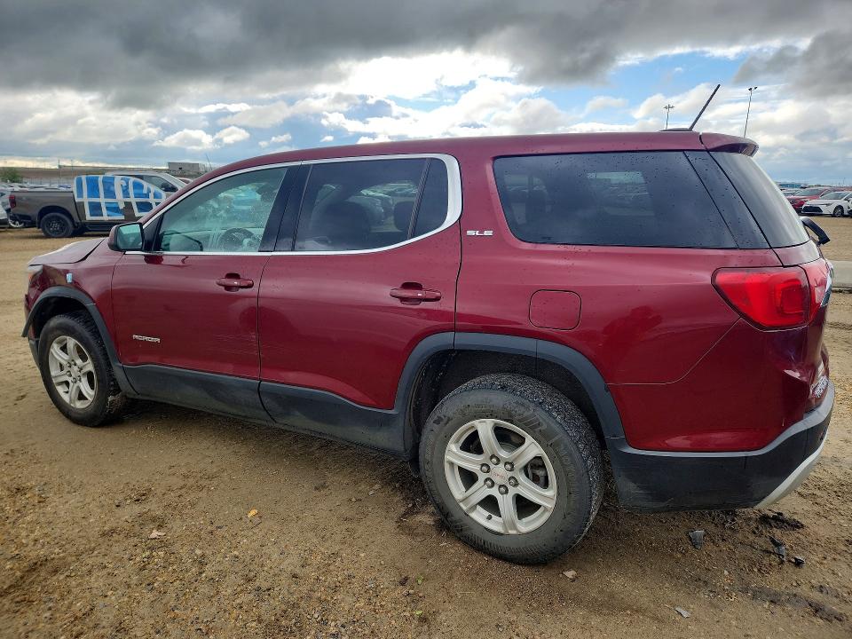 2017 Gmc Acadia VIN 1GKKNKLA9HZ162487 COPART salvage auction — REAR END, Ab - Bos - Salvage, sold $2,450 on 2026-07-09 (photo 2)