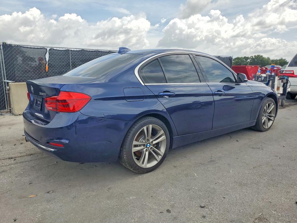 2018 BMW 3 series VIN WBA8B9C55JEE81053 COPART salvage auction — REAR END, Fl - Certificate Of Title, sold $5,700 on 2026-07-07 (photo 3)