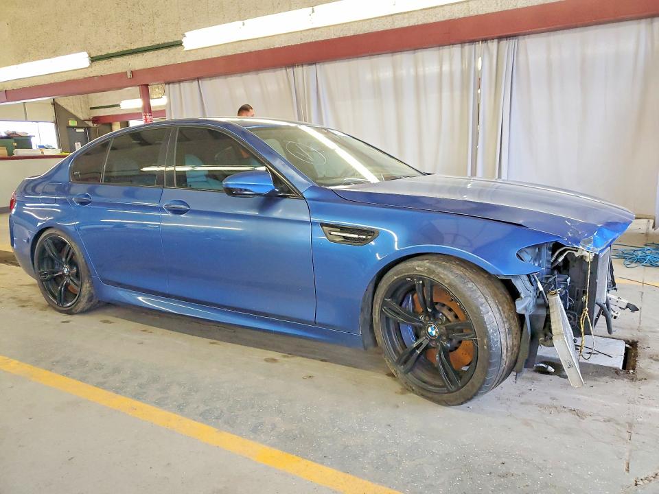2013 BMW M5 VIN WBSFV9C56DD095999 COPART salvage auction — FRONT END, Mi - Certificate Of Title, sold $3,700 on 2026-07-27 (photo 4)