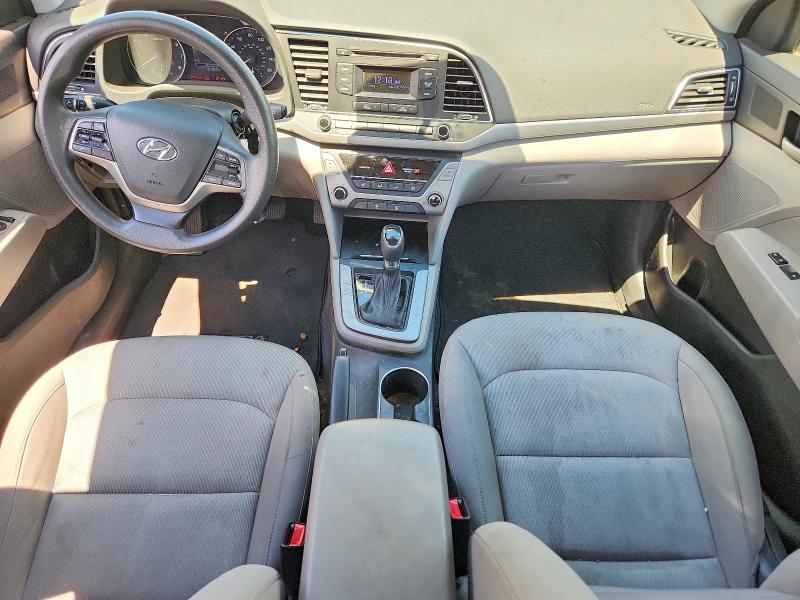 2017 Hyundai Elantra VIN KMHD74LF7HU371144 COPART salvage auction — VANDALISM, Ct - Cert Of Title-Salvage, sold $1,300 on 2026-07-28 (photo 8)