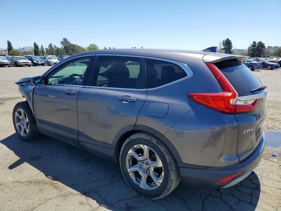 2018 Honda Cr-v VIN 7FARW1H80JE029821 COPART salvage auction — FRONT END, Ca - Salvage Certificate, sold $3,600 on 2026-07-17 (photo 2)
