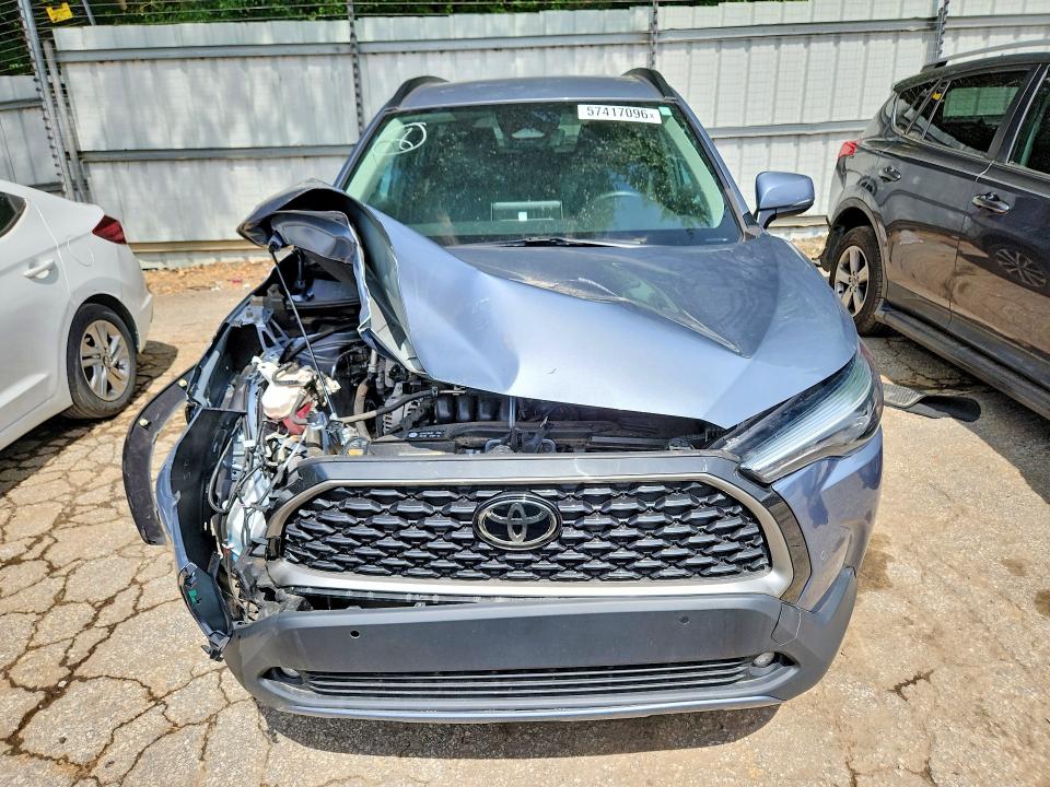 2024 Toyota Corolla cross VIN 7MUEAAAG3RV076493 COPART salvage auction — FRONT END, GA - CERT OF TITLE-SALVAGE, sold $11,500 on 2026-07-24 (photo 5)