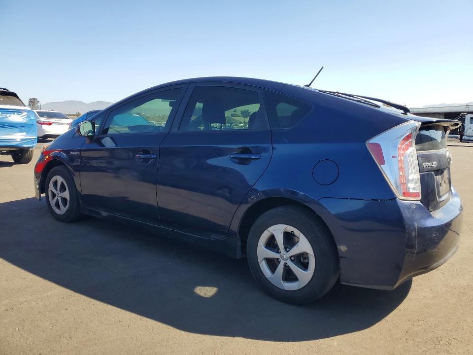 2015 Toyota Prius VIN JTDKN3DU1F0458454 COPART salvage auction — DAMAGE HISTORY, Ca - Salvage Certificate, sold $825 on 2026-07-29 (photo 2)