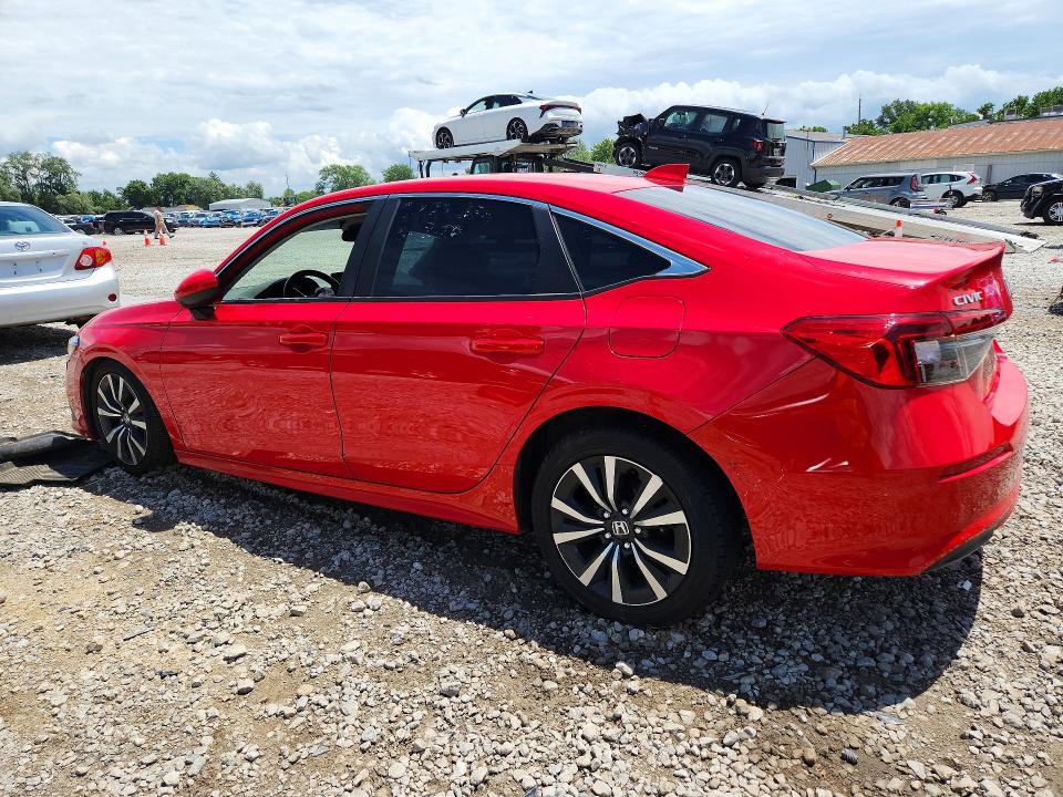 2022 Honda Civic VIN 2HGFE1F75NH304564 COPART salvage auction — FRONT END, OH - CERT OF TITLE-SALVAGE, sold $3,150 on 2026-07-02 (photo 2)