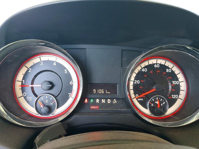 2016 Dodge Grand caravan VIN 2C4RDGCG5GR384953 COPART salvage auction — REAR END, Ca - Salvage Certificate, sold $1,100 on 2026-07-09 (photo 9)
