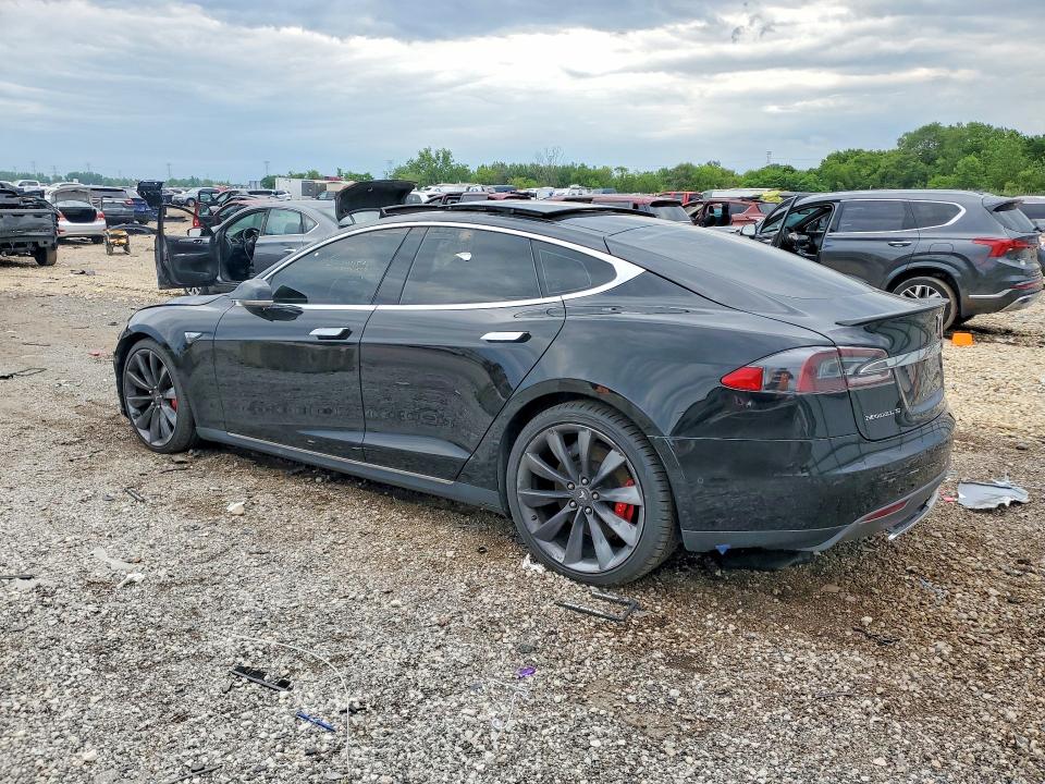 2014 Tesla Model s VIN 5YJSA1H20EFP66661 COPART salvage auction — FRONT END, Va - Certificate Of Title, sold $4,550 on 2026-07-29 (photo 2)