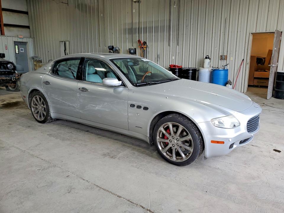 2006 Maserati Quattroporte VIN ZAMCE39AX60023284 COPART salvage auction — SIDE, NY - MV-907A SALVAGE CERTIFICATE, sold $1,550 on 2026-07-15 (photo 4)