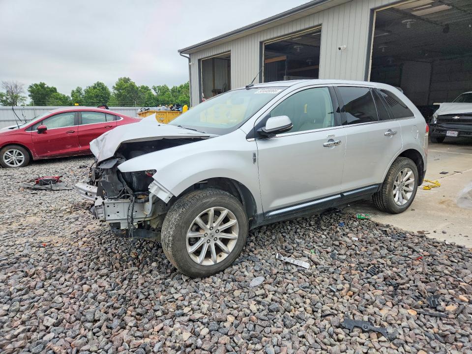 2012 Lincoln Mkx VIN 2LMDJ8JK9CBL14844 COPART salvage auction — FRONT END, Mo - Salvage Certificate Of Title, sold $70 on 2026-07-28 (photo 1)