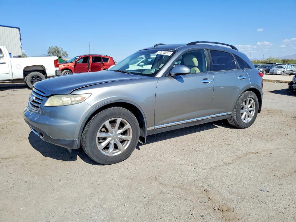 2007 Infiniti Fx35 VIN JNRAS08U07X101224 COPART salvage auction — SIDE, Az - Cert Of Title - Salvage, sold $325 on 2026-07-10 (photo 1)