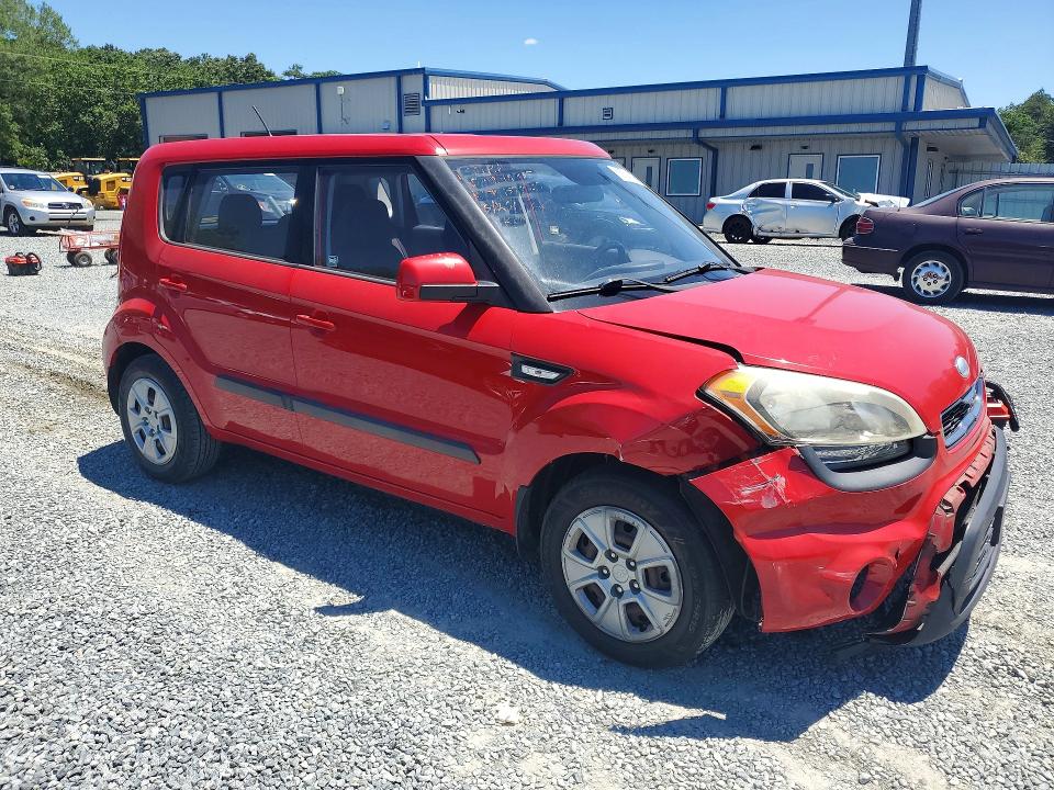 2013 Kia VIN KNDJT2A59D7579729 COPART salvage auction — FRONT END, Nc - Salvage Certificate Of Title, sold $400 on 2026-07-09 (photo 4)