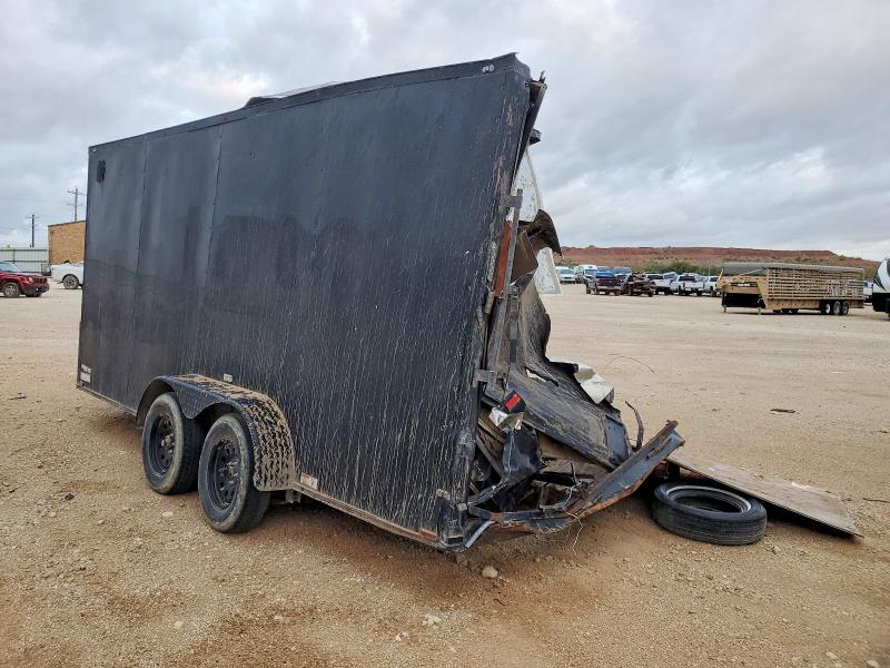 2024 Quality cargo Cargo VIN 50ZBE1163RN053059 COPART salvage auction — REAR END, TX - SALVAGE VEHICLE TITLE, sold $50 on 2026-07-27 (photo 4)