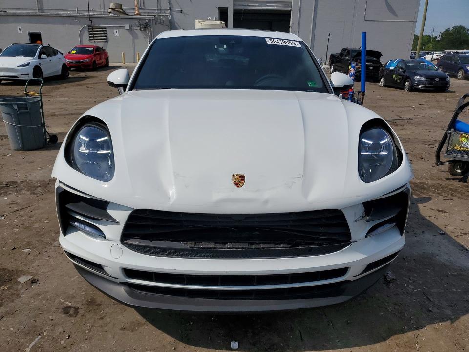 2021 Porsche Macan VIN WP1AA2A54MLB15887 COPART salvage auction — FRONT END, Va - Cert Of Title - Salvage, sold $20,200 on 2026-08-12 (photo 5)
