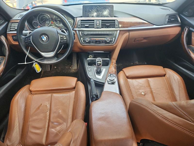 2013 BMW 3 series VIN WBA3B9C56DF140444 COPART salvage auction — VANDALISM, On - Permit No Brand - Unfit, sold $625 on 2026-07-23 (photo 8)