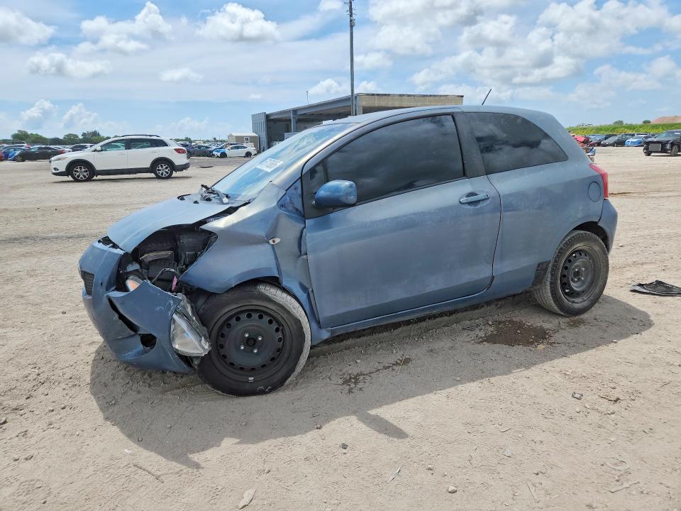 2007 Toyota Yaris VIN JTDJT923975072559 COPART salvage auction — FRONT END, Fl - Cert Of Title Slvg Rebuildable, sold $625 on 2026-07-09 (photo 1)
