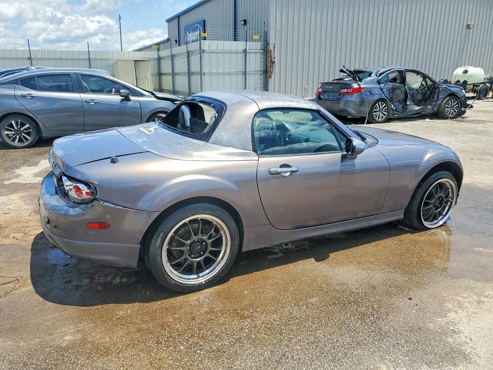 2008 Mazda Mx-5 VIN JM1NC26F580152291 COPART salvage auction — REAR END, Sc - Cert Of Title-Salvage, sold $1,100 on 2026-07-27 (photo 3)