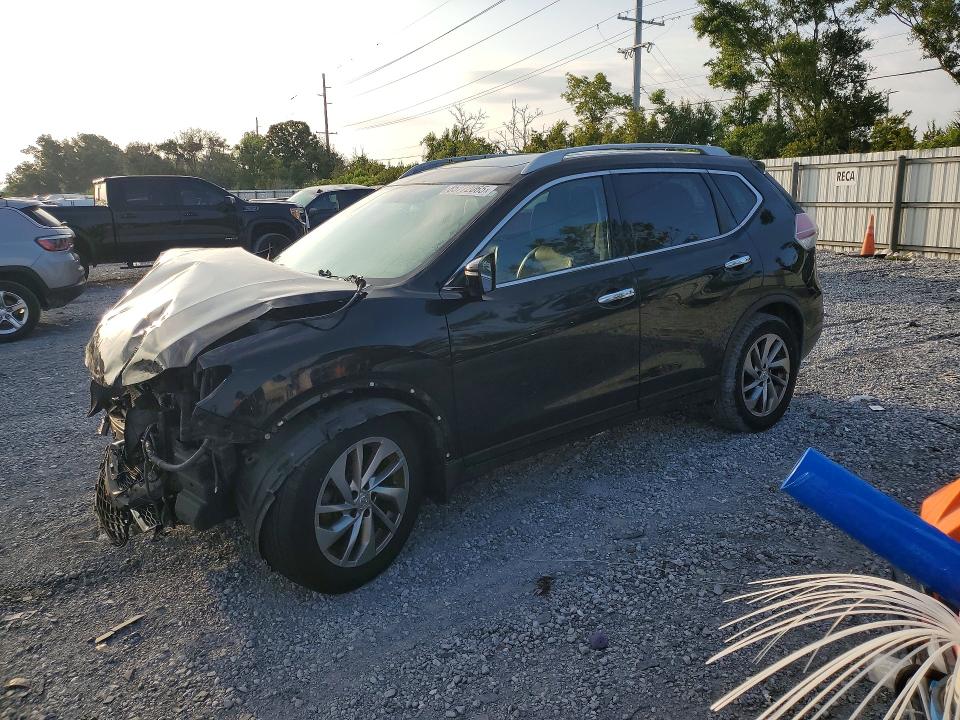 2014 Nissan Rogue VIN 5N1AT2MT6EC794869 COPART salvage auction — FRONT END, Fl - Cert Of Title Slvg Rebuildable, sold $500 on 2026-07-10 (photo 1)