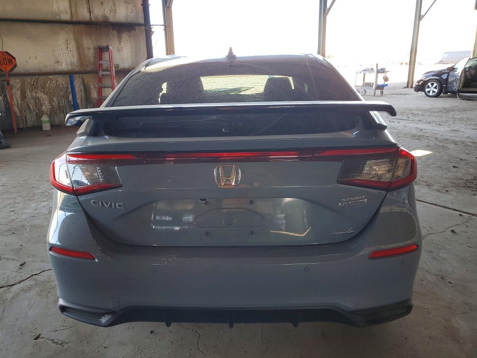 2025 Honda Civic VIN JHMFL4H97SX000405 COPART salvage auction — ALL OVER, Az - Cert Of Title - Salvage, sold $5,200 on 2026-07-27 (photo 6)