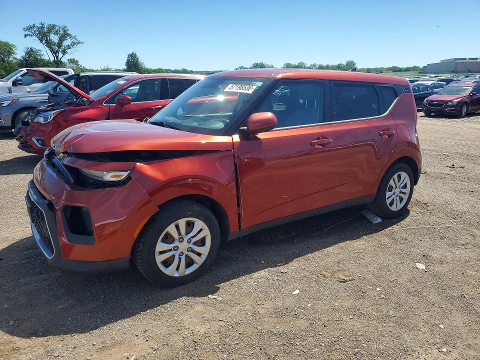 2021 Kia VIN KNDJ23AU8M7756447 COPART salvage auction — FRONT END, Ia - Salvage W/Salvage History, sold $2,050 on 2026-07-24 (photo 1)