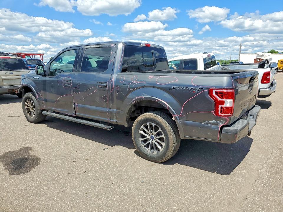 2019 Ford VIN 1FTEW1EP7KFD46031 COPART salvage auction — FRONT END, Mn - Cert Of Title-Salvage, sold $250 on 2026-07-23 (photo 2)